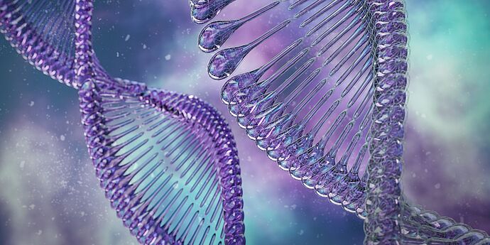 © FREEPIK 3d-Darstellung der DNS