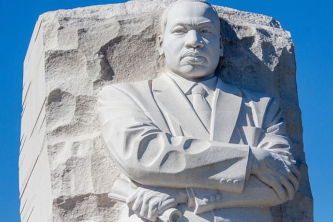 Statue von Martin Luther King