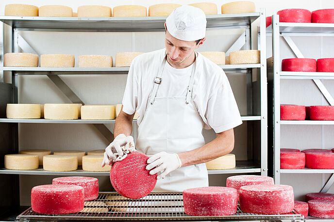 Hartkäse Pflege  - © BMNT Martina Siebenhandl